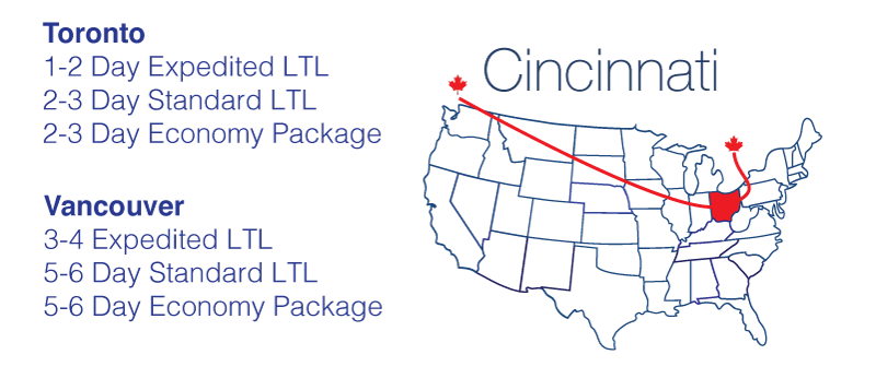 Cincinnati canada transit