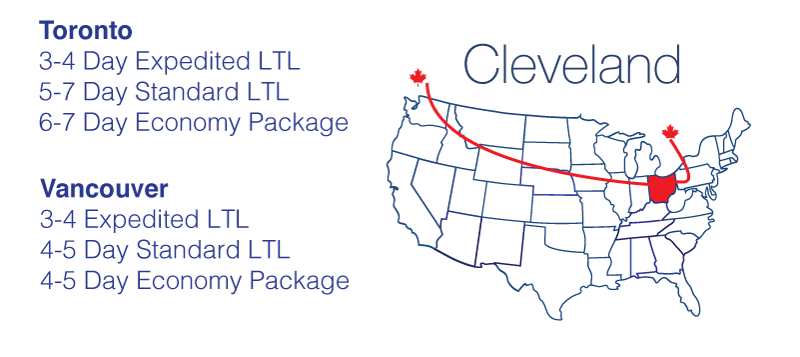 Cleveland canada transit