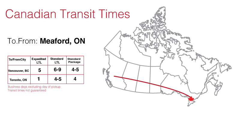 Shipping Meaford on