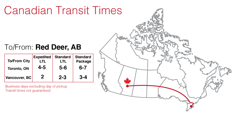Red Deer Shipping