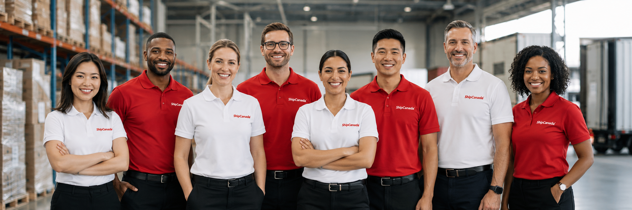 ShipCanada fleet truck and team