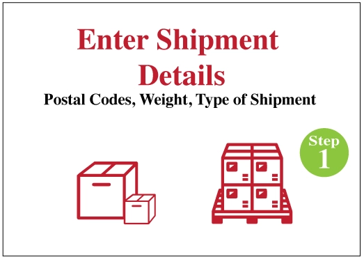 shipping freight Step 1