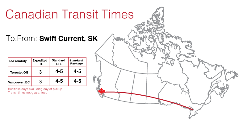 Shipping Swift Current SK