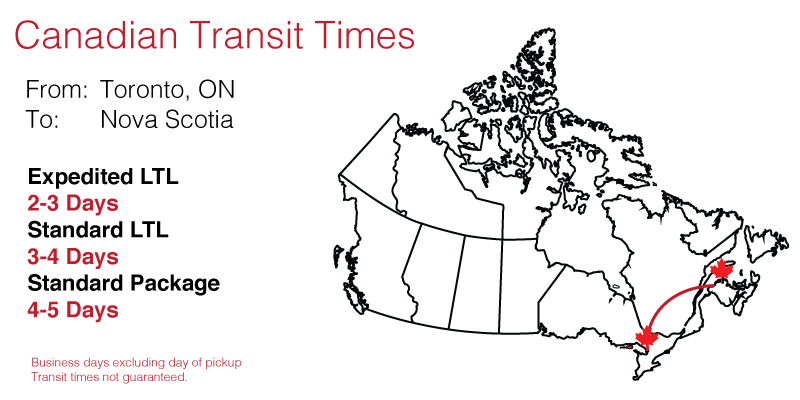 toronto Nova Scotia transit