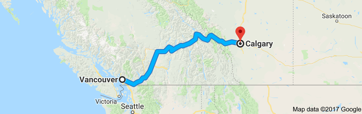 Shipping From Vancouver to Calgary